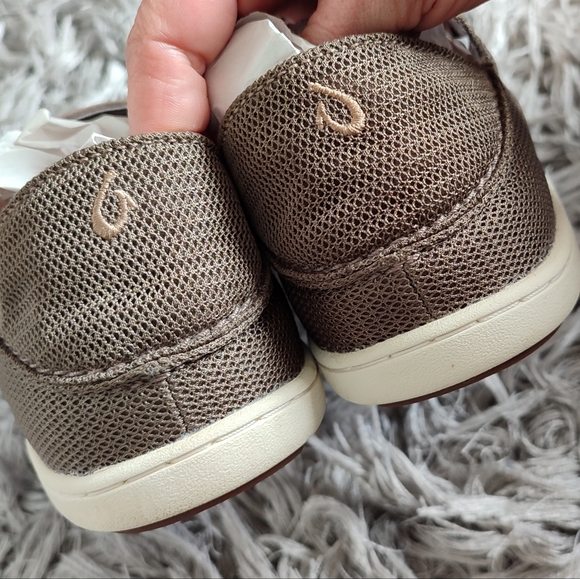 OLUKAI Nohea Mesh Men's Slip On Sneakers, Lightweight & Breathable Size 9 - Picture 2 of 7